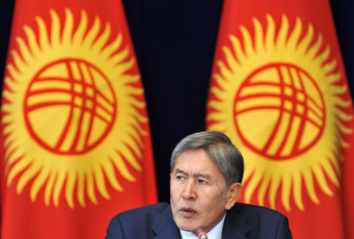 Kõrgõzstani eksjuht Almazbek Atambajev.