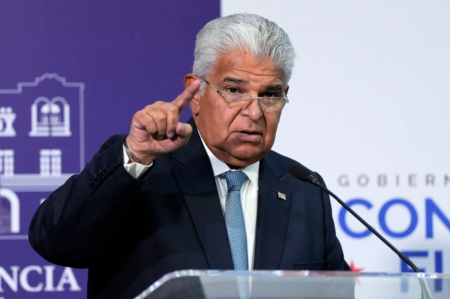 Panama president Jose Raul Mulino.