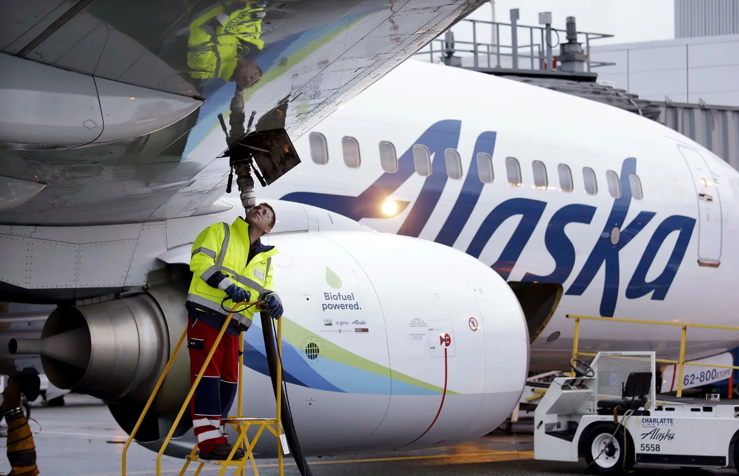 Alaska Airlines tankimas