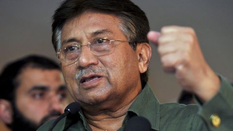 Suri Pakistani endine sõjaväeline juht Pervez Musharraf