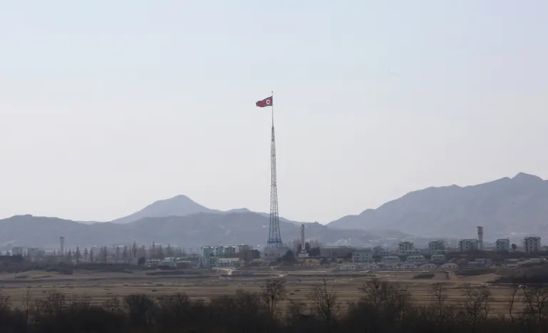 Kijong-dongi küla.