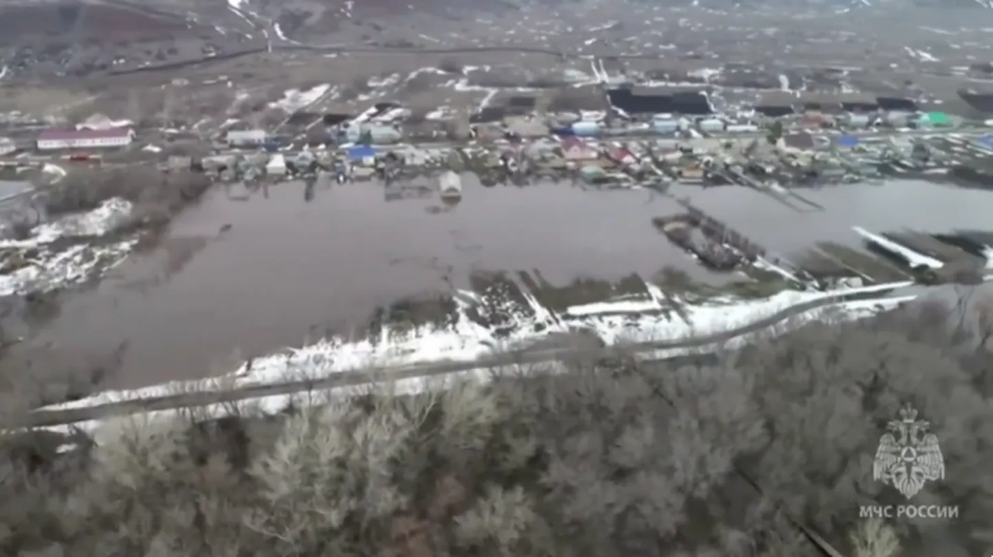 Затопленные территории в России.