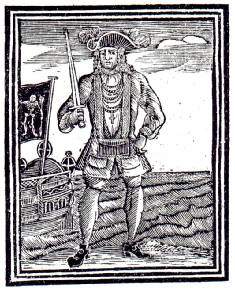 Bartholomew Roberts kandis oma julmuse tõttu nime Must Bart