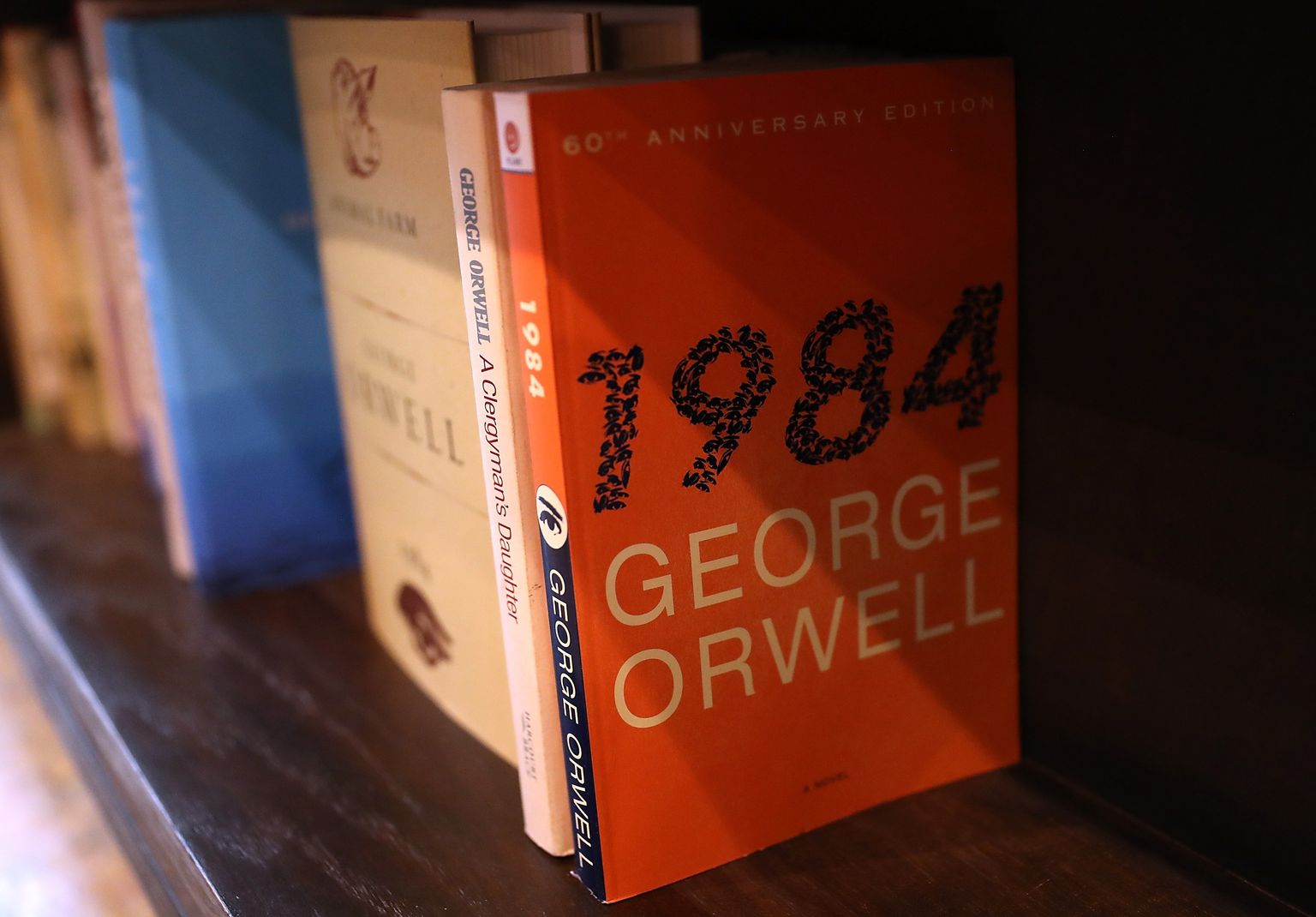 Inglise kirjaniku George Orwelli düstoopiline romaan «1984»