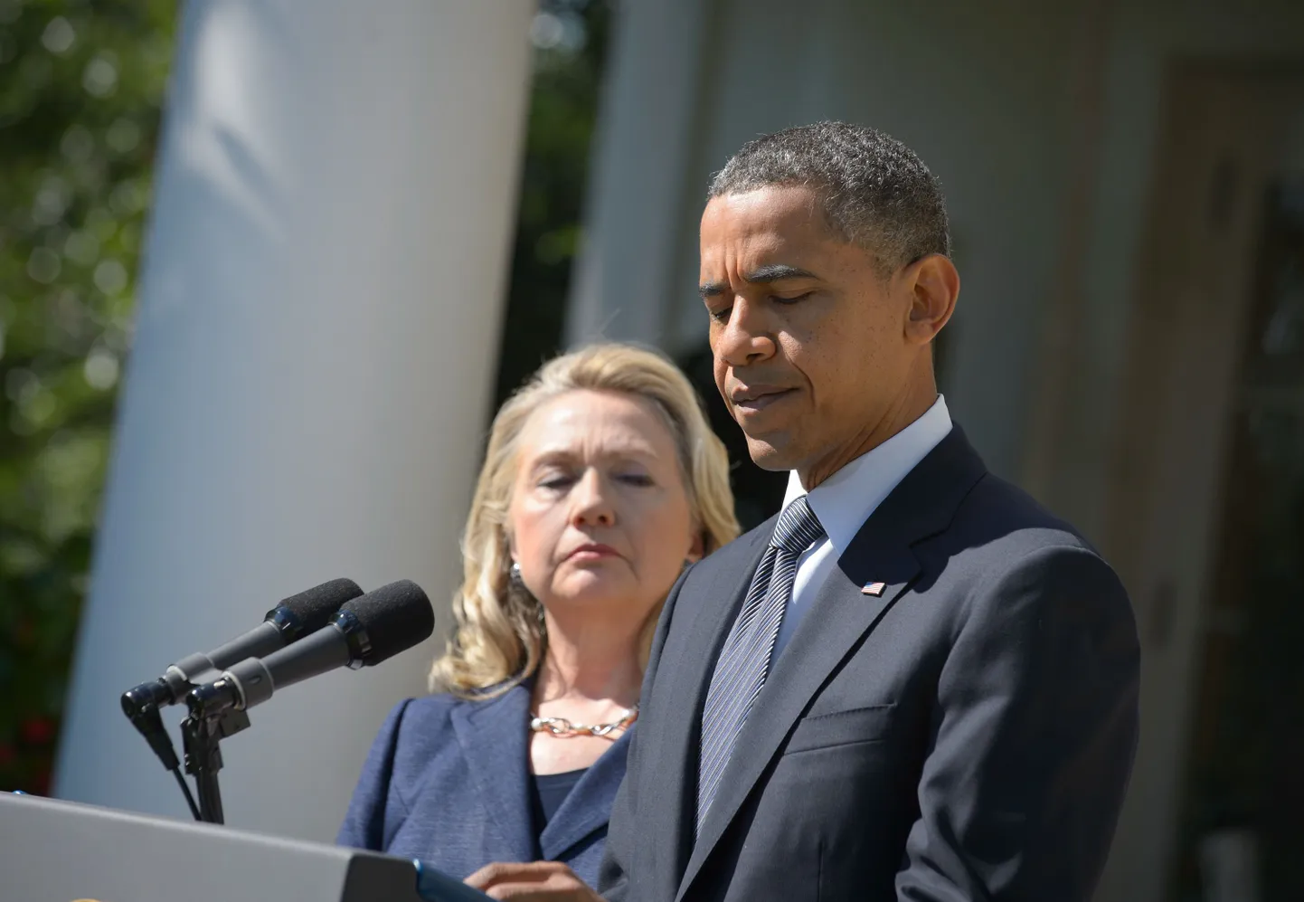 USA president Barack Obama ja välisminister Hillary Clinton