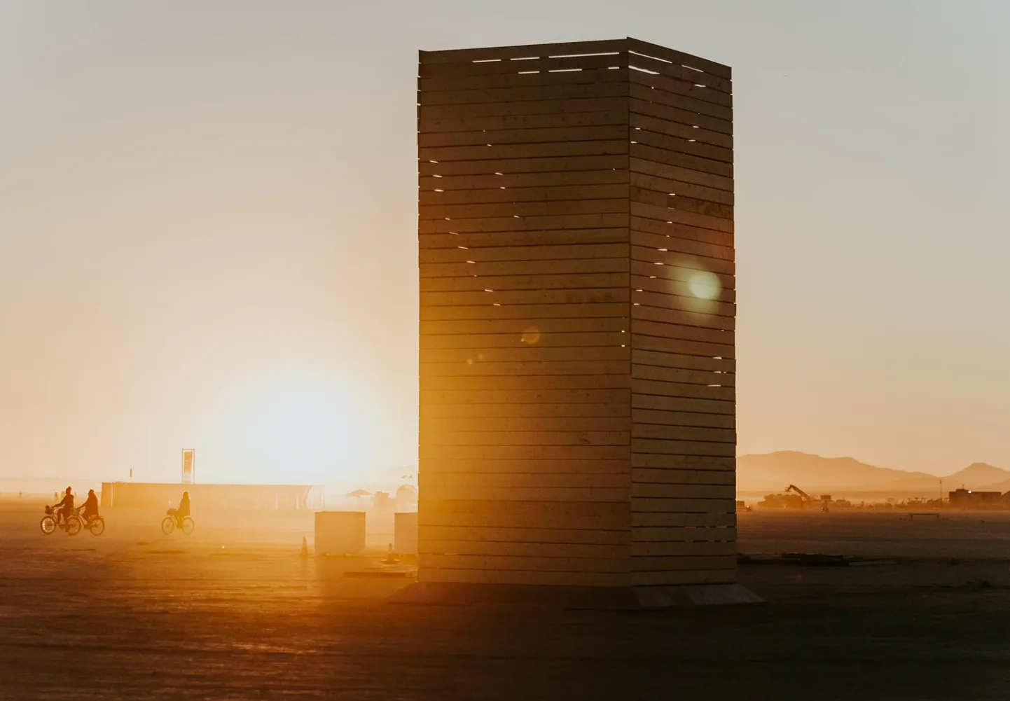 Фестиваль Burning Man ежегодно проводится в США.
