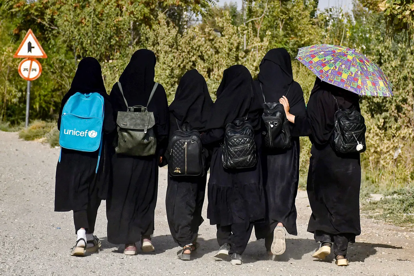 Afgaani tüdrukud Balkhi provintsis.