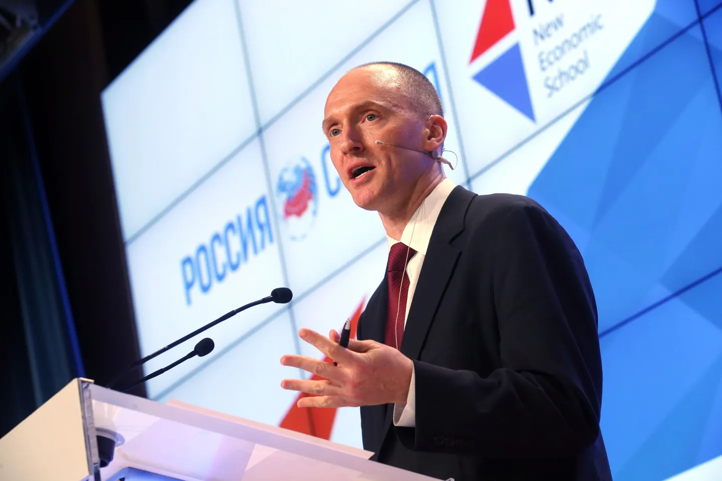 Carter Page Moskvas.