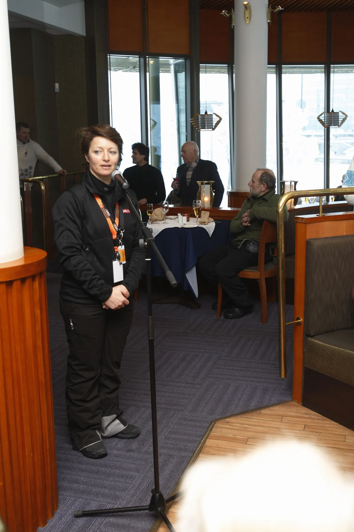 Rahvusvahelise Suusaliidu peasekretär Sarah Lewis.
