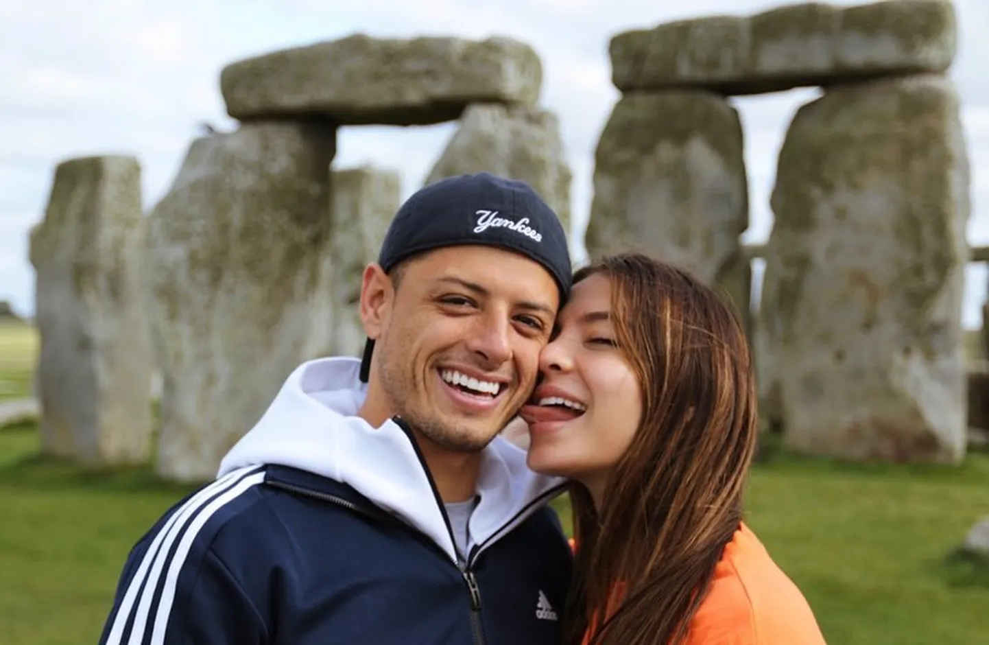 Javier Hernandez ja Sarah Kohan.