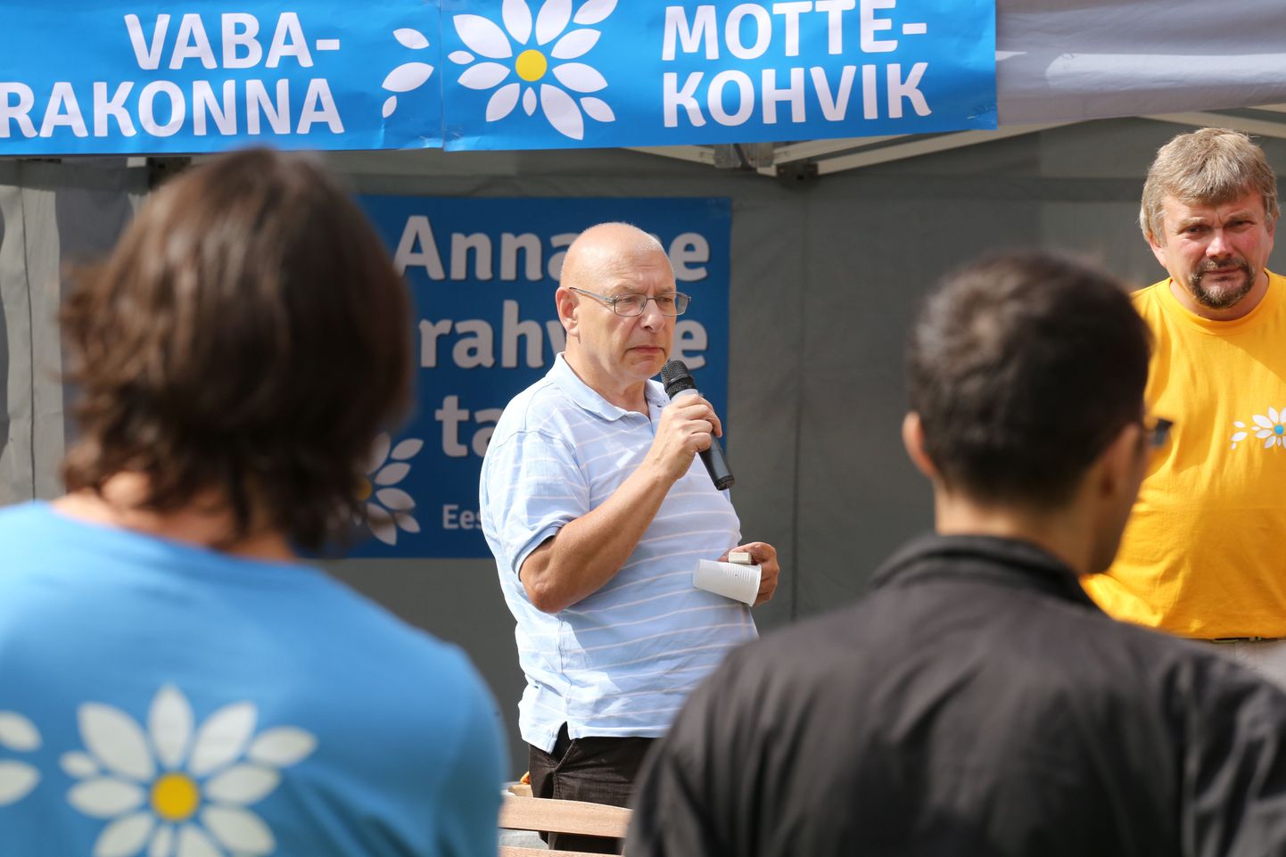 Jüri Adams 2014. aasta suvel Arvamusfestivalil.
