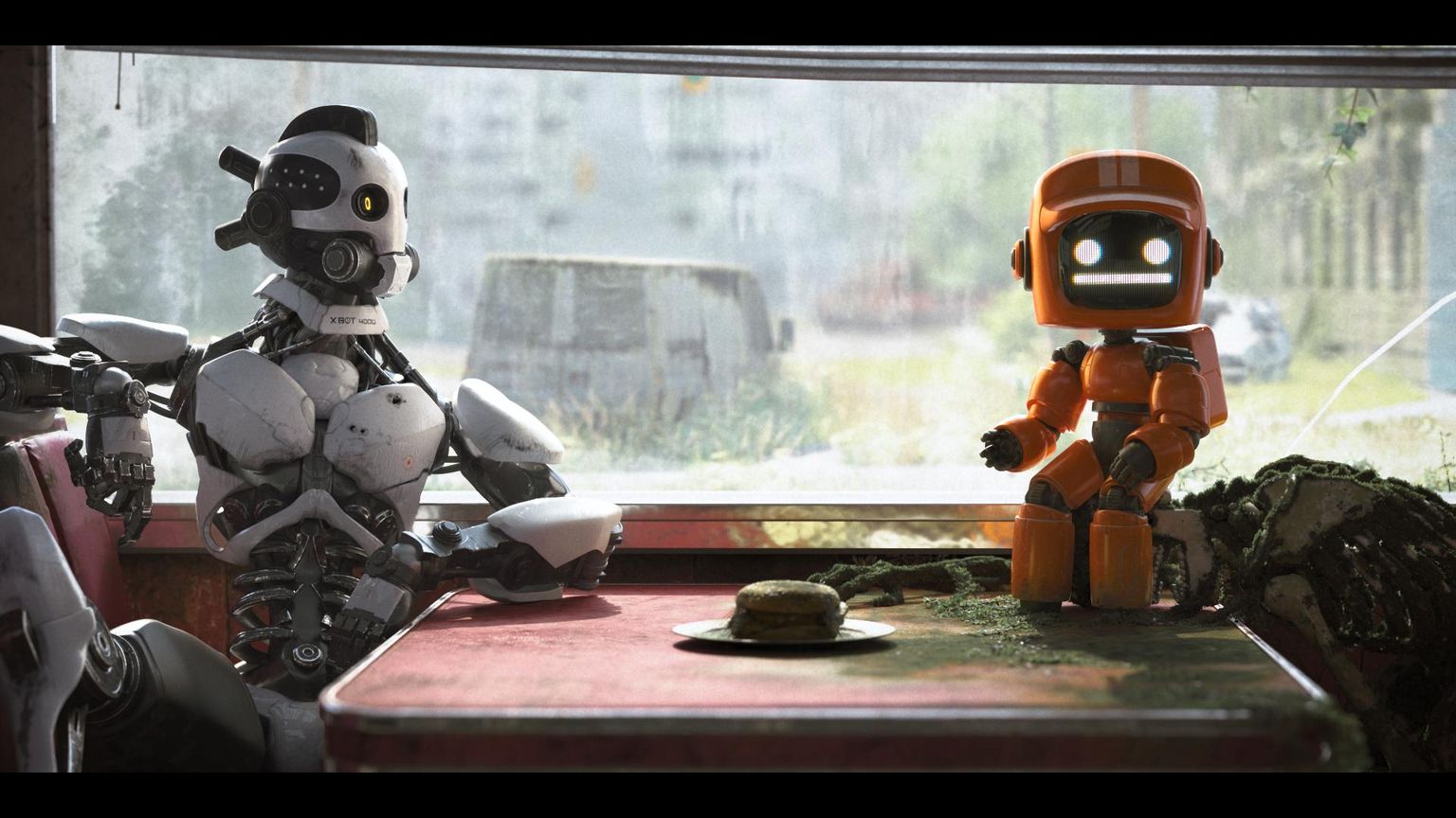 Nunnud robotid tegutsevad Netflixi telesarjas «LOVE DEATH + ROBOTS».   FOTO: Filmikaader