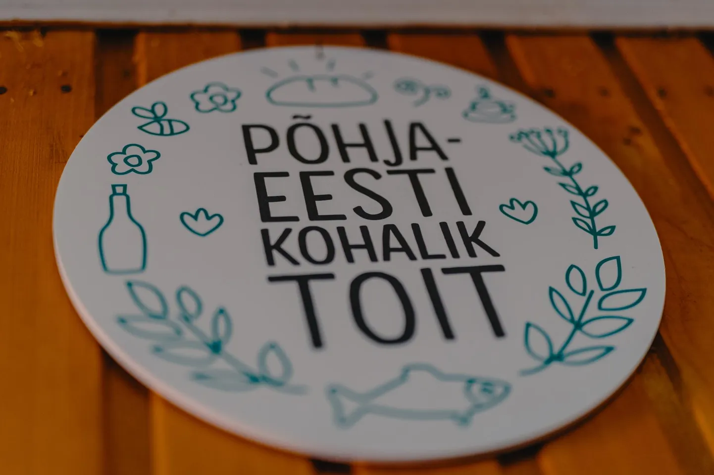 Põhja-Eesti kohaliku toidu märgis.