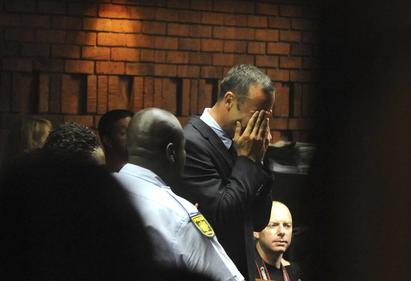 Oscar Pistorius (keskel)