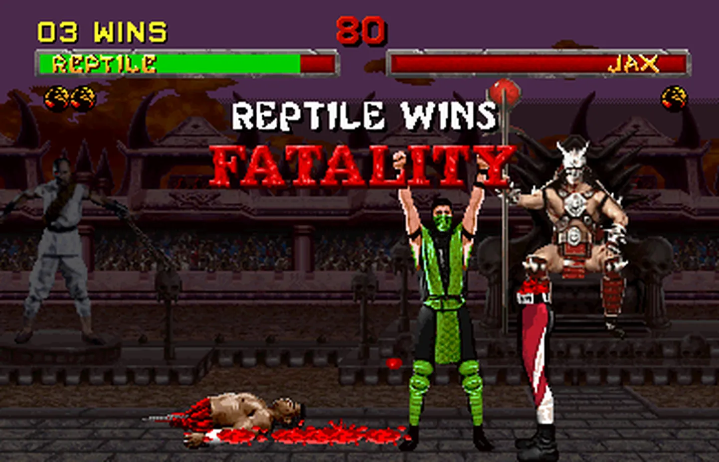 Mortal Kombat 2. Fatality.