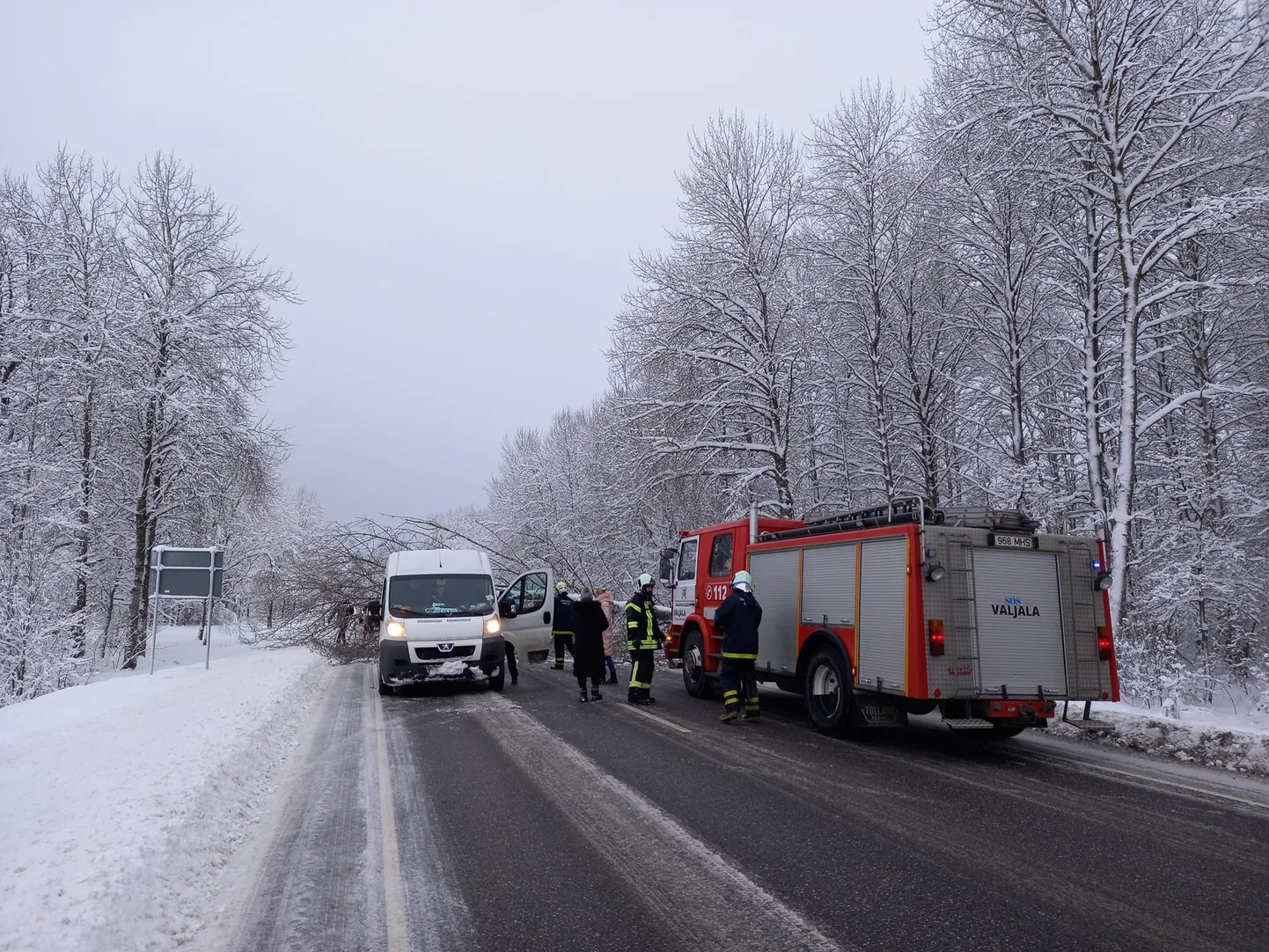 Olukord eile Võrsna kandis