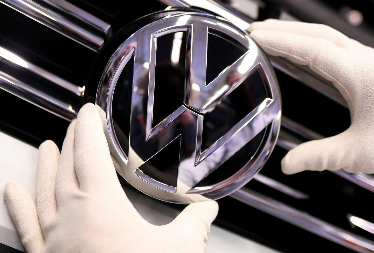 Volkswageni logo. Pilt on illustratiivne.