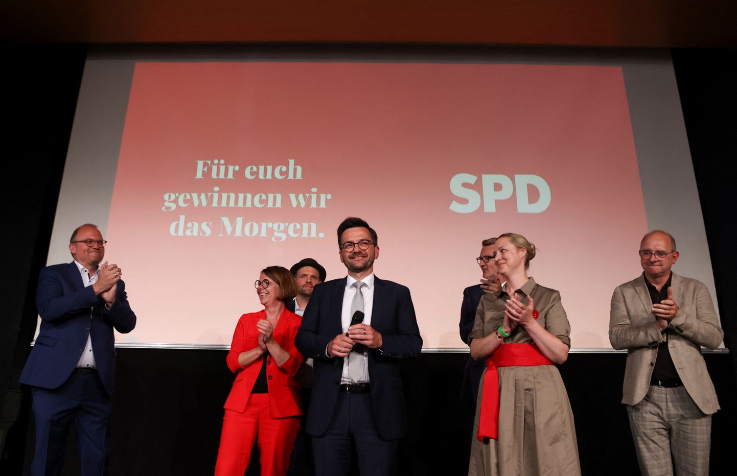 Saksa sotsiaaldemokraadid. Foto on illustratiivne.