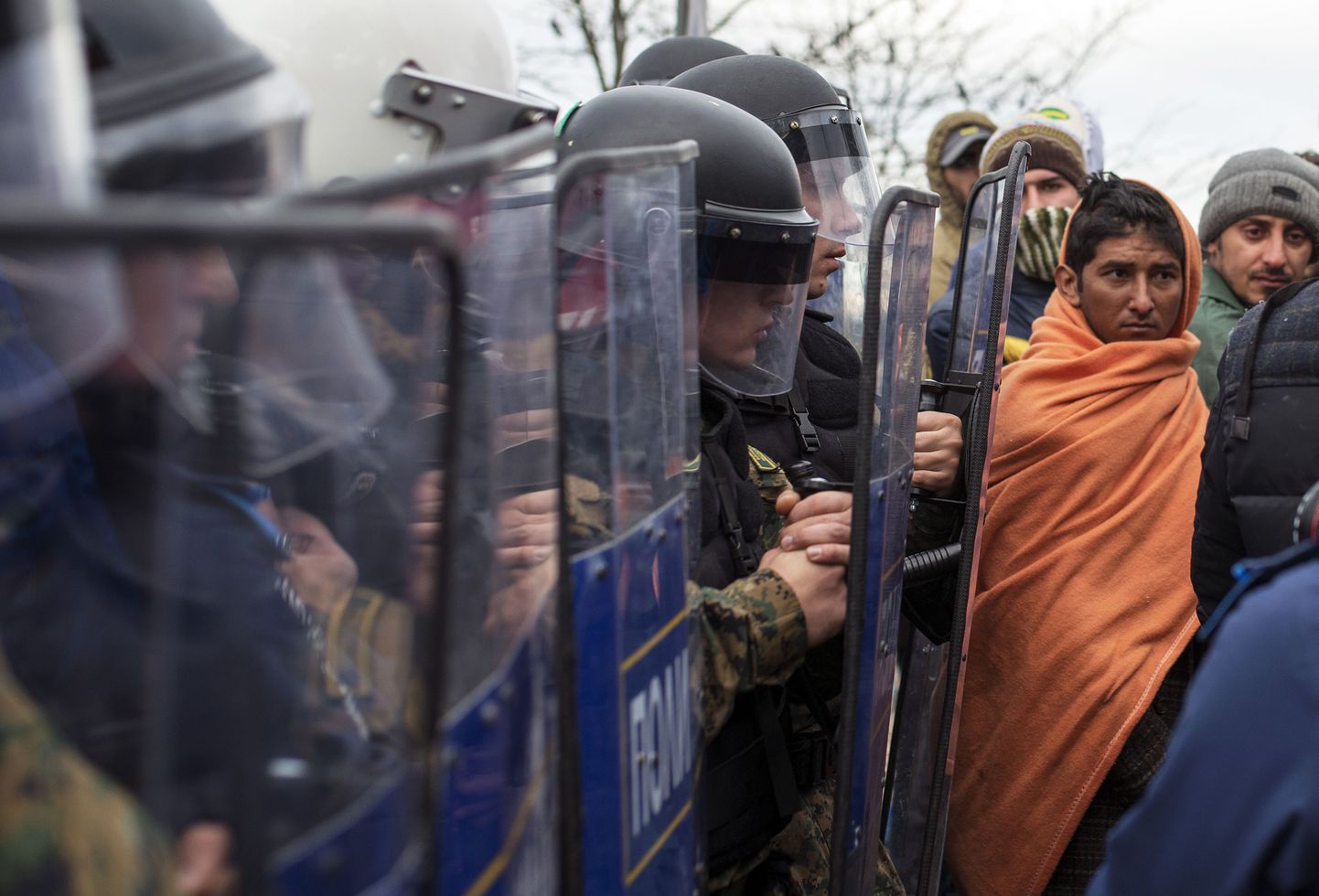 Makedoonias sai 18 politseinikku kannatada kokkupõrkes migrantidega