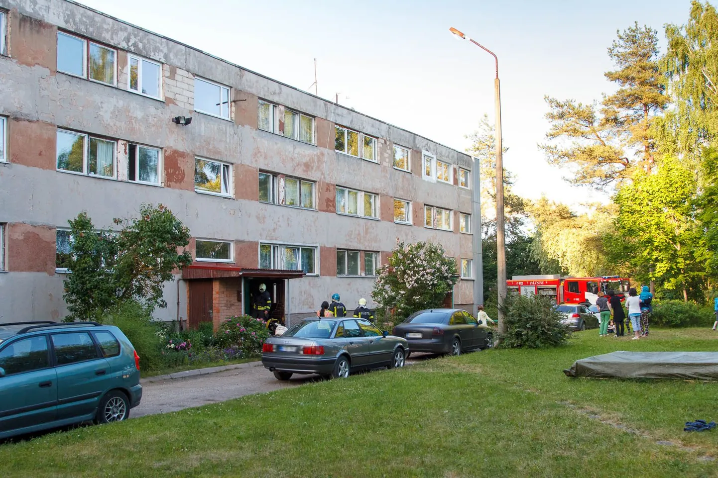 Päästjad said 15. juuni õhtul väljakutse Võru tänasse.