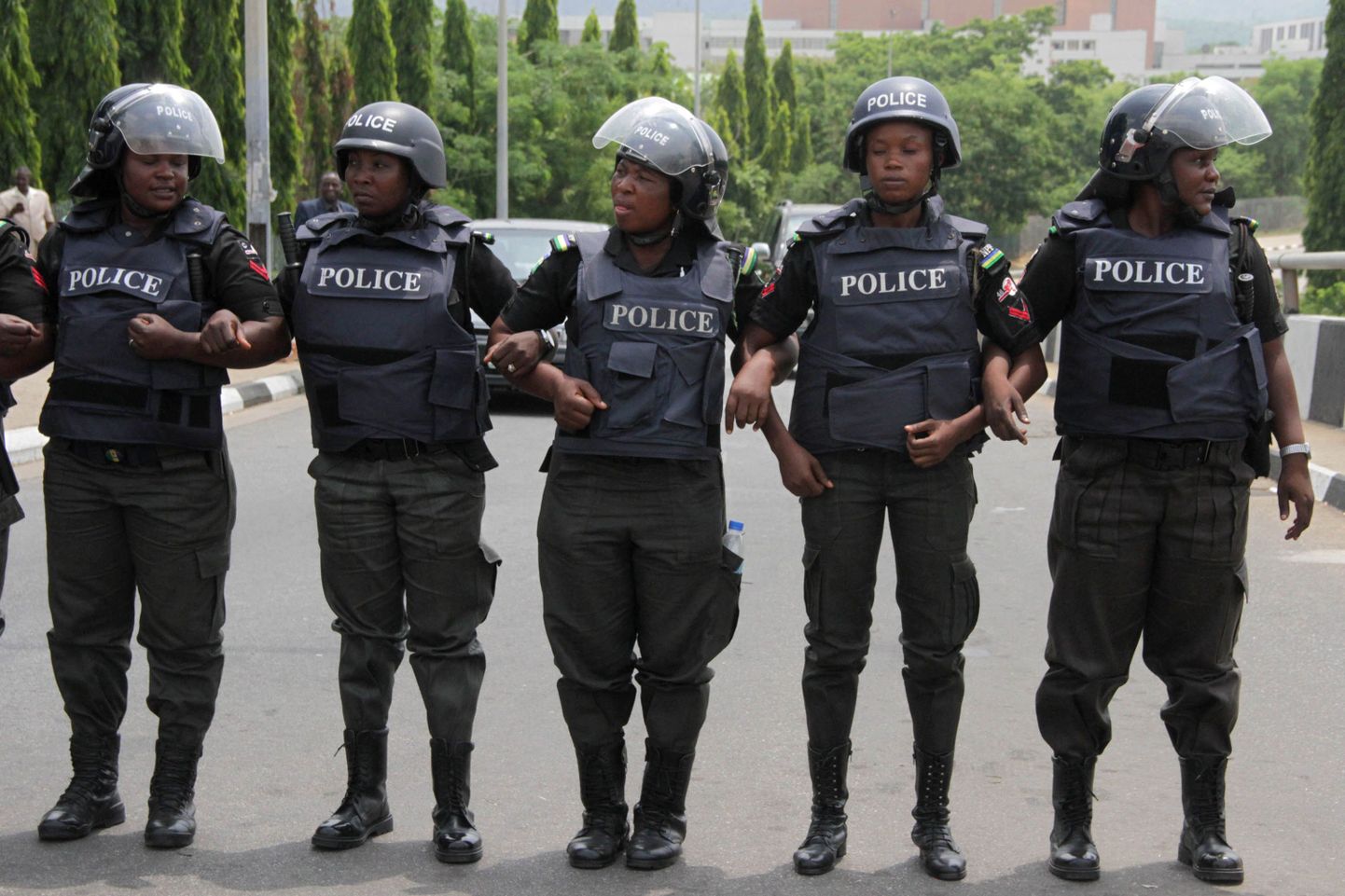 Полиция Нигерии. Фото иллюстративное.