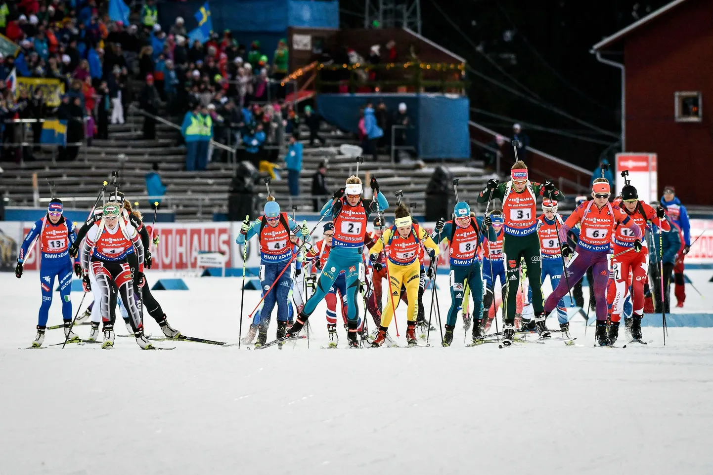 Paarissegateatesõidu start.