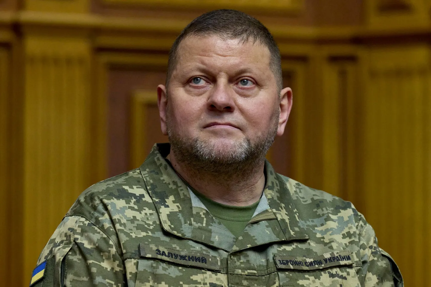 Ukraina relvajõudude ülemjuhataja kindral Valeri Zalužnõi.