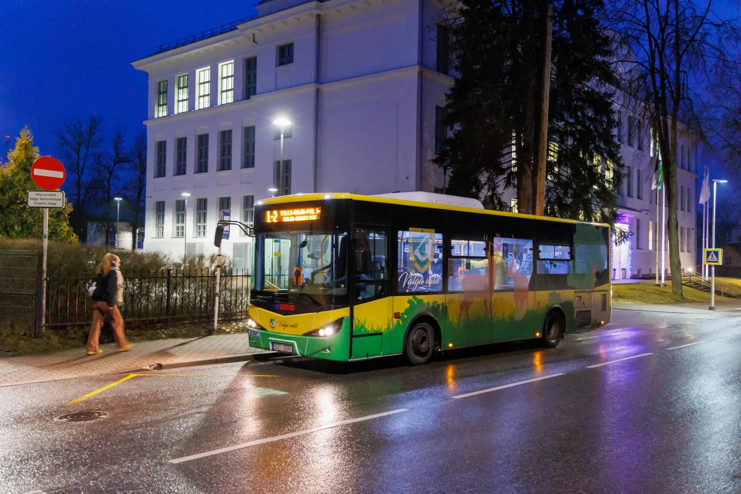 Valga linnaliine teenindab bussifirma Atko. Ühe variandi kohaselt võivad selle ettevõtte
bussid hakata sõitma ka kahe riigi vahelisel liinil.