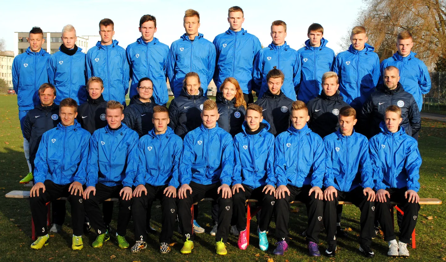 Eesti U-17 koondis.