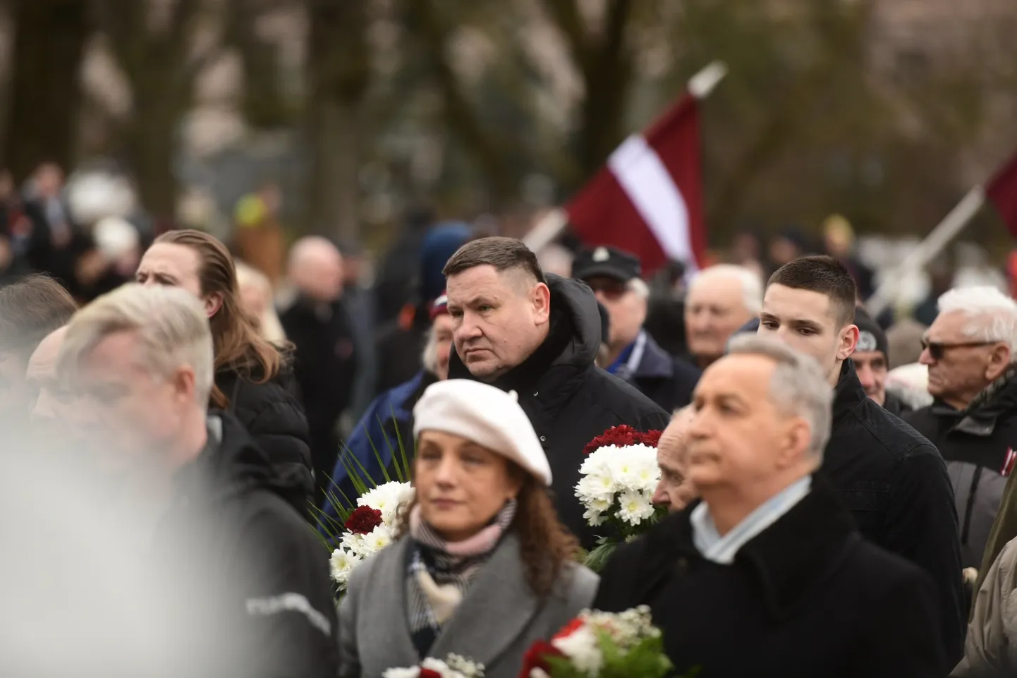 Rīgā notiek leģionāru piemiņas gājiens