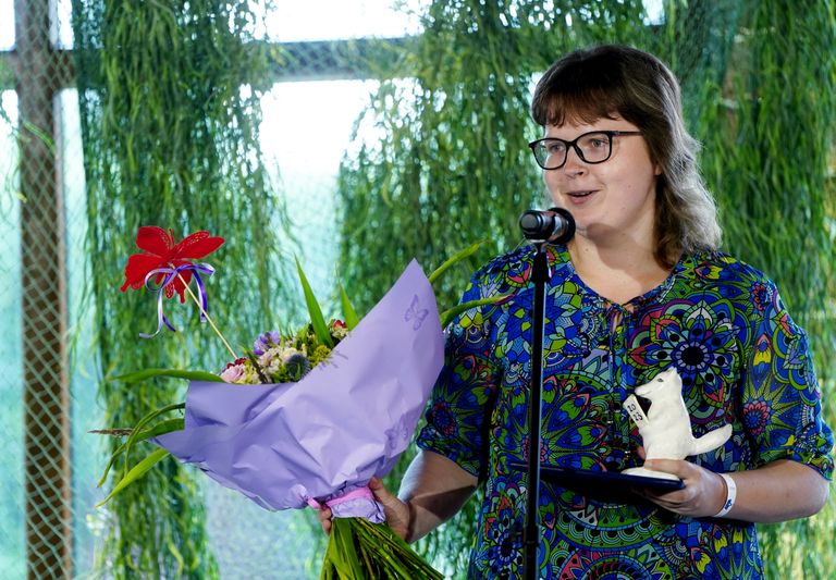 Laura Melne, Jāņa Baltvilka balvas laureāte kategorijā "Jaunā rakstniecība".
