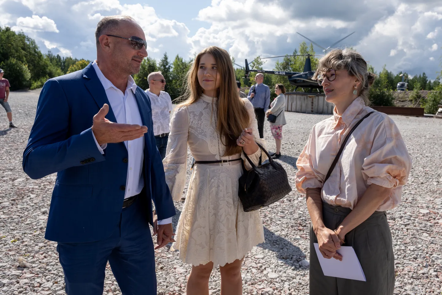 Aidu tuulepargi avamine.