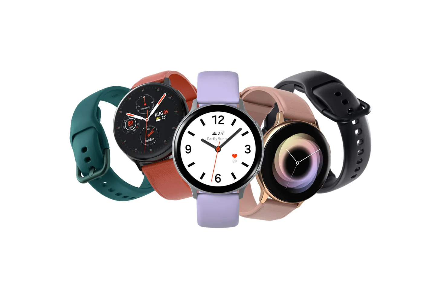 Viedpulksteņi Samsung Galaxy Watch Active2 pārdošanā ir kopš 2019.gada septembra