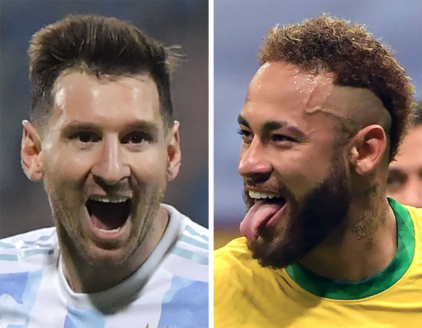 Lionel Messi ja Neymar.