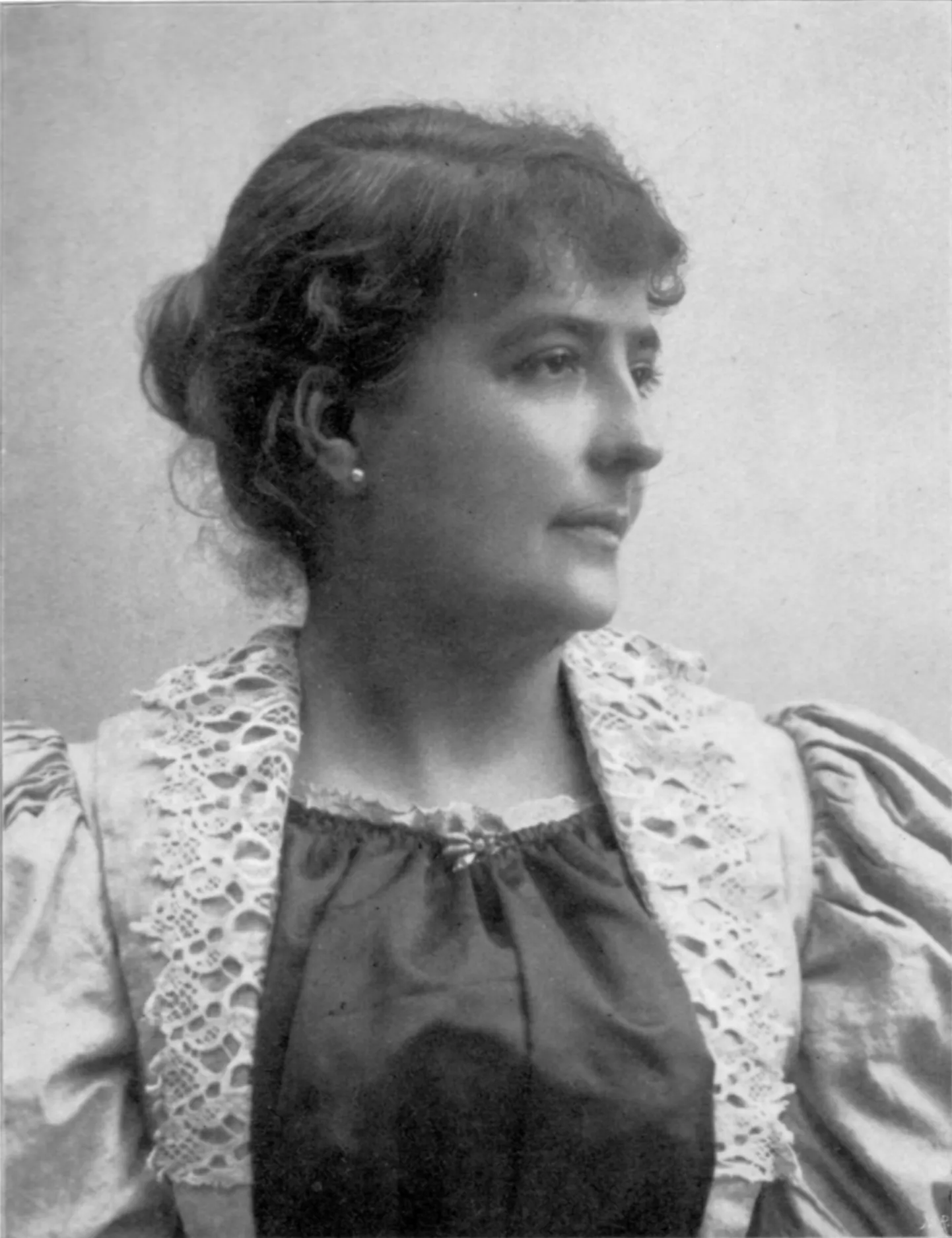 Norra kirjanik ja feminist Amalie Skram (1846–1905) .