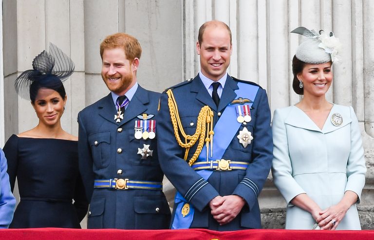 Sussexi hertsoginna Meghan Markle, prints Harry, prints William, Cambridge'i hertsoginna Catherine 2018.