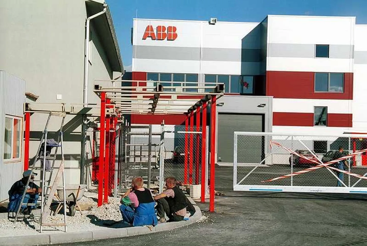 ABB tehase ehitus Jüris.