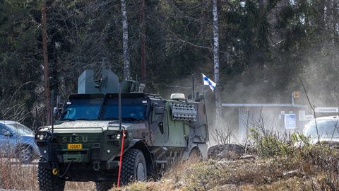 Ukraina teenistuses on märgatud haruldasi Soome soomusmasinaid