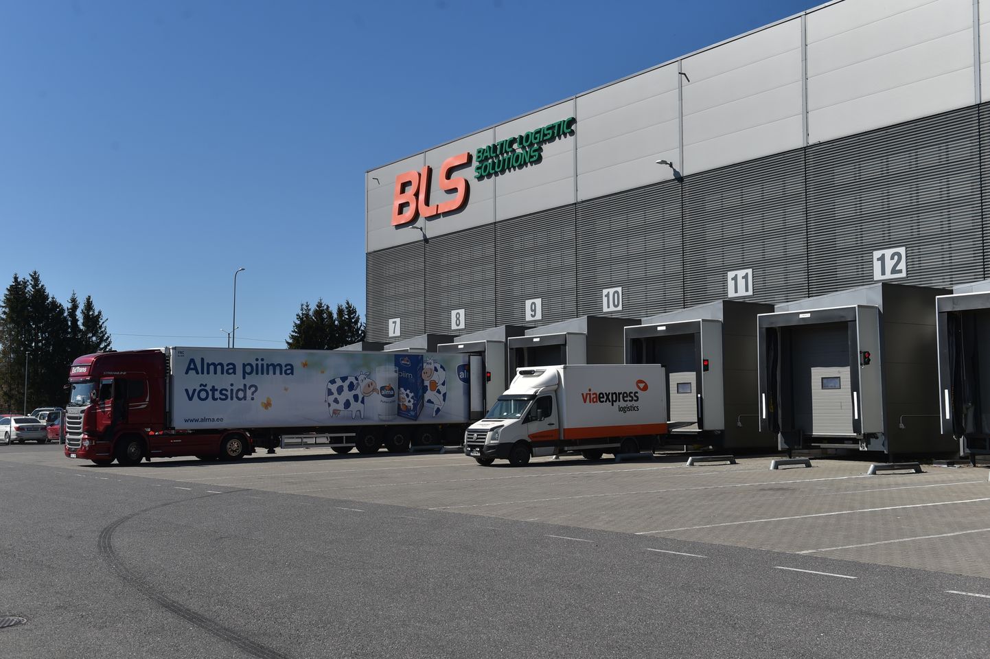 Baltic Logistic Solutions (BLS) uus laohoone Rae külas.