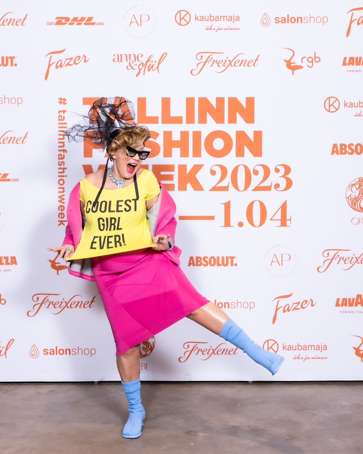 Riia fashionista, stilist ja mõjuisik Žanna Dubska.