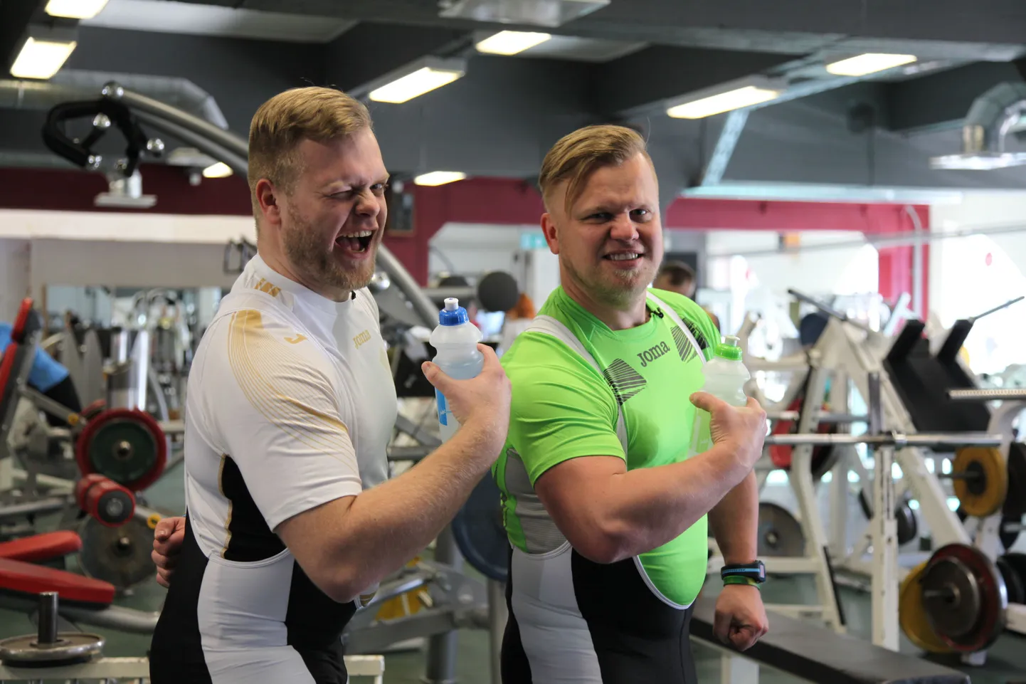 Ja teevad trikke: Kristjan Rabi ja Indrek Vaheoja.