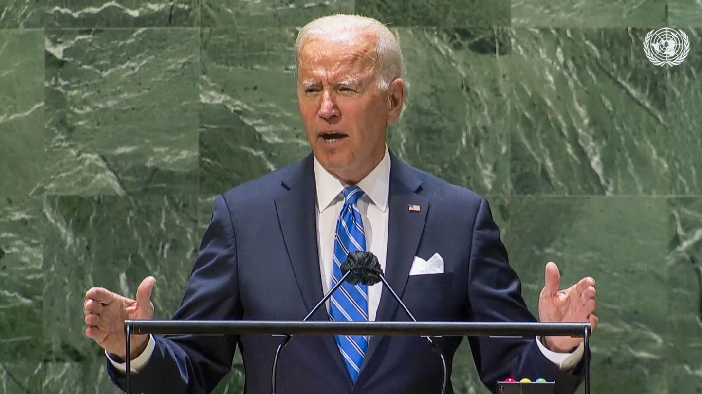 USA president Joe Biden ÜRO peaassambleel.