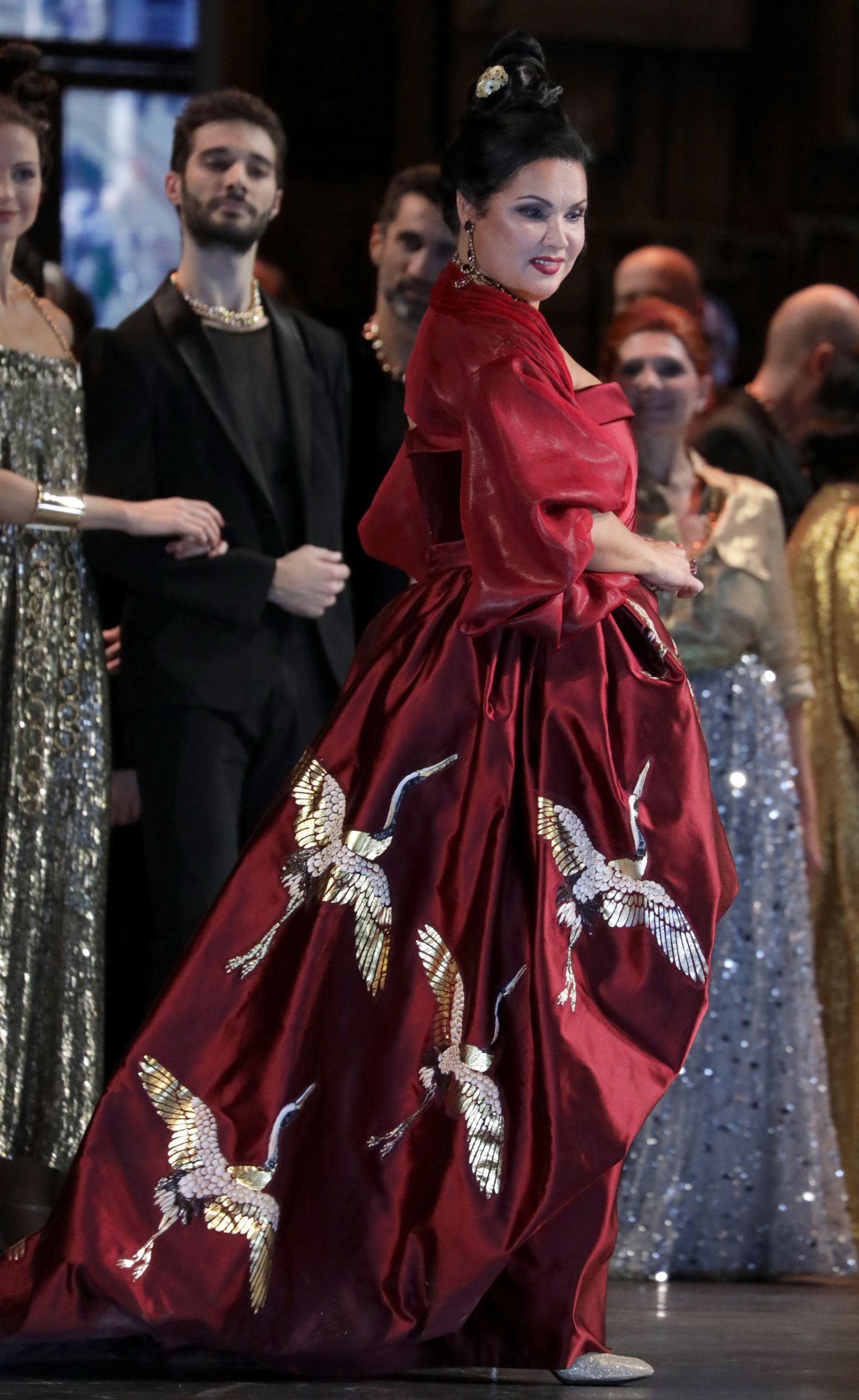 Анна Нетребко в роли Леди Макбет. La Scala, декабрь, 2021 год.
