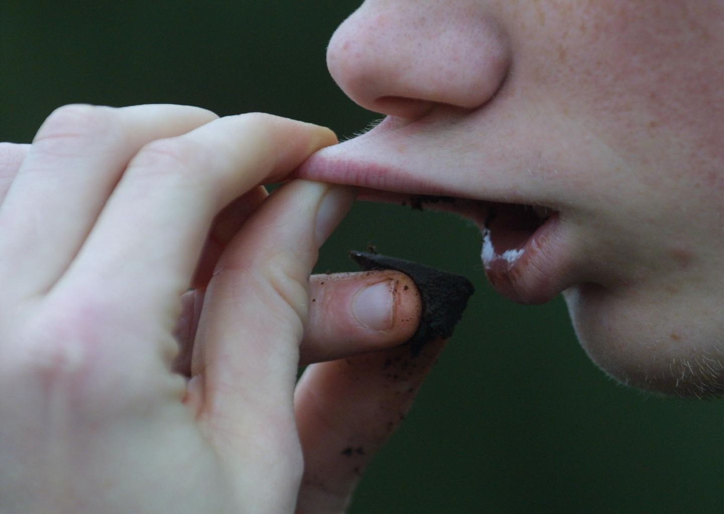 Снюс засовывают под губу и ждут, пока никотин попадет в организм. В Эстонии за обладание снюсом не наказывают, но его продажа запрещена.
