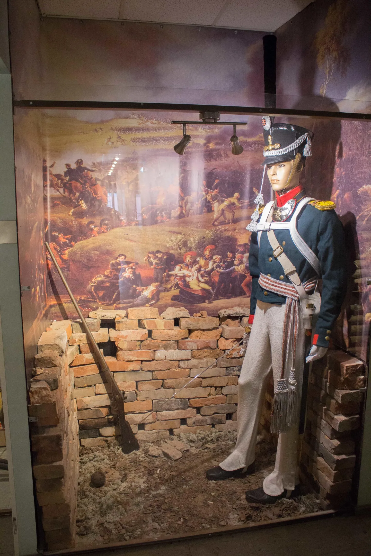 Barclay de Tollyt saab näha Valga militaarmuuseumi teisel korrusel.
