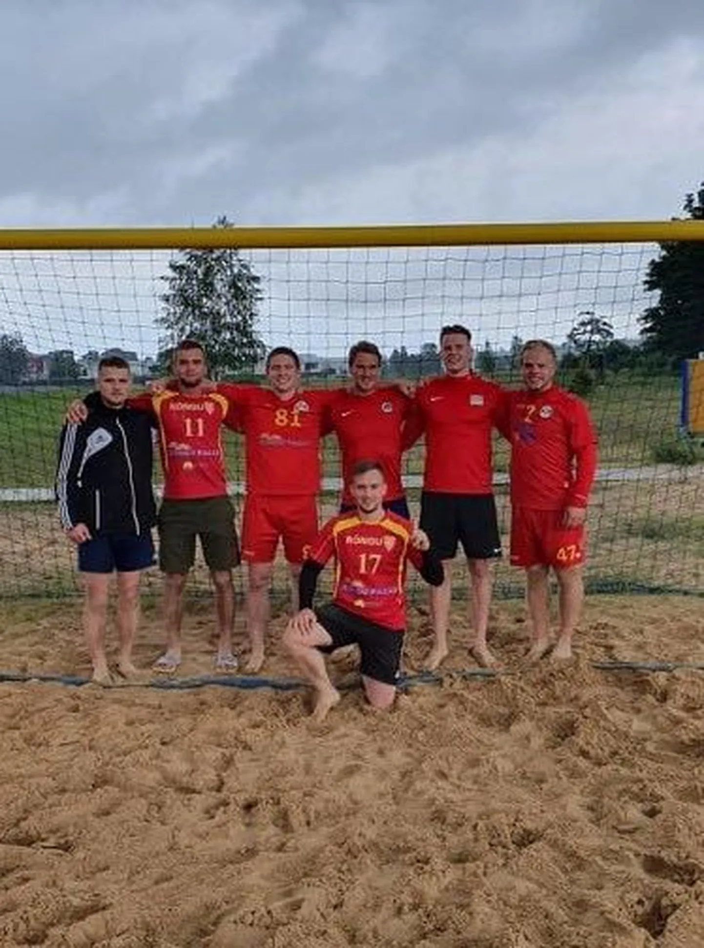 Rõngu United meeskond.