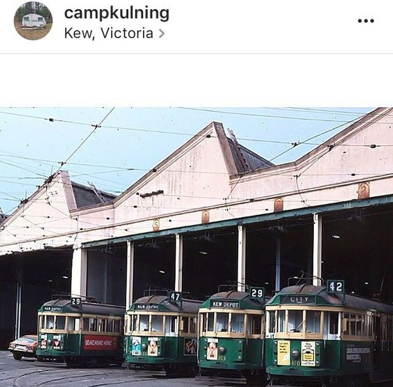 Aastakümneid tagasi, kui tramm oli veel kasutusel. Foto: