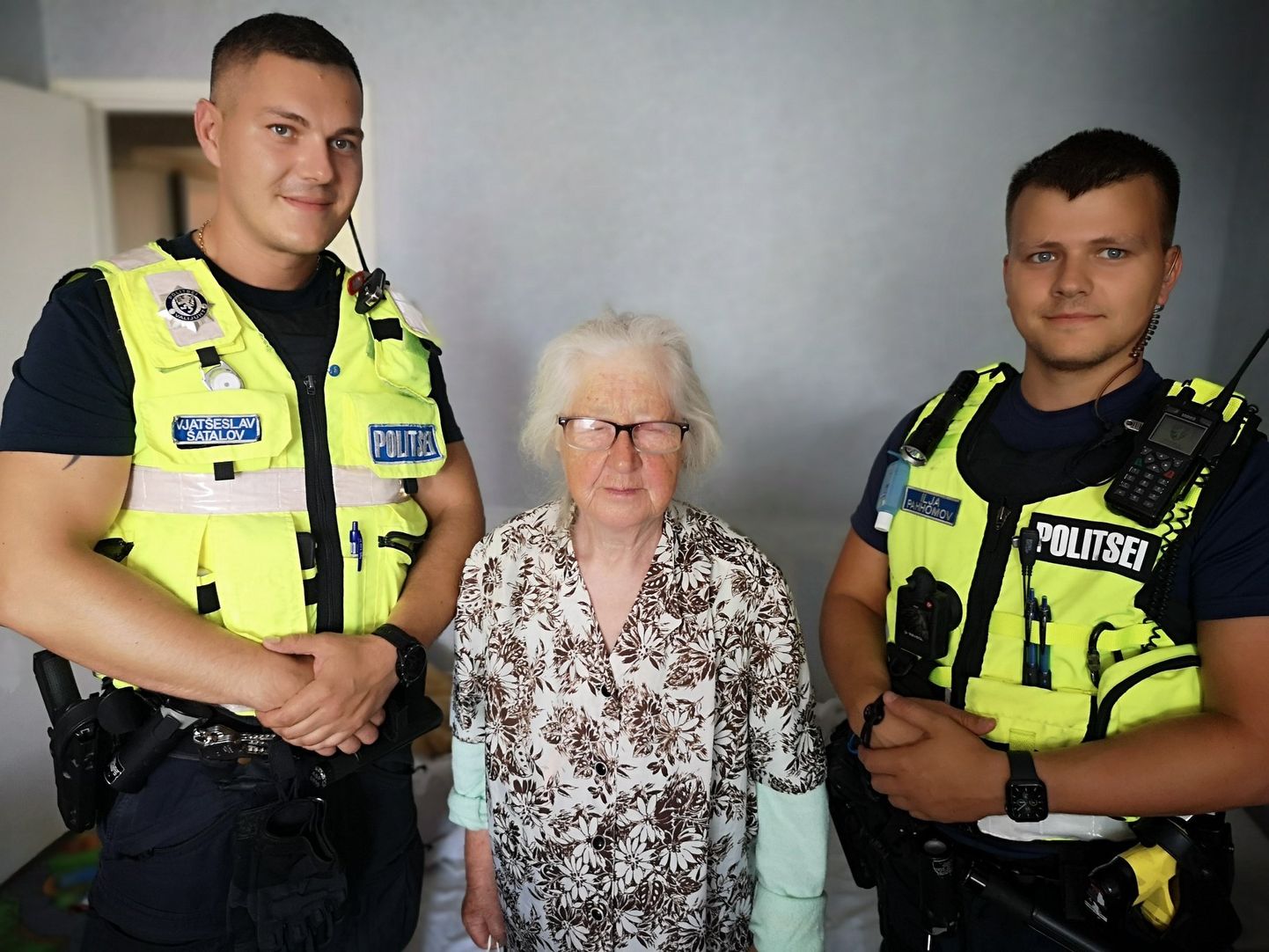 Полиция навестила 85-летнюю Евгению.