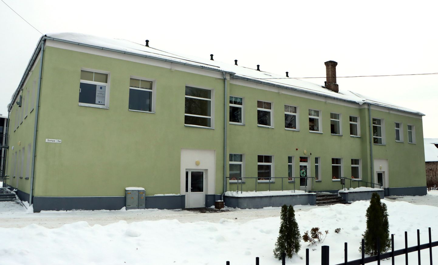 Опорный центр "Päikesekiir" в Йыхви действует около десяти лет, но игровой площадки на улице нет.