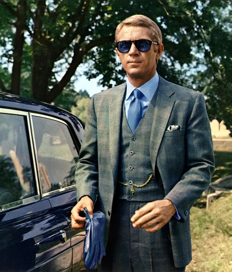 Steve McQueen 1968. aasta filmis «Thomas Crowni afäär»